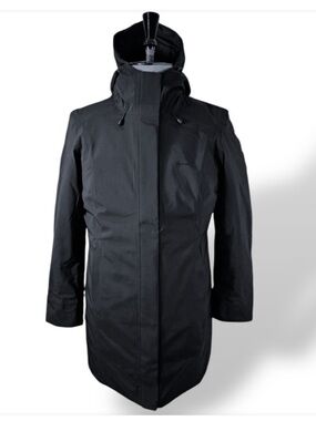 ROHAN Bergen BARRICADE STYLE insulated Waterproof Winter Parka Jacket Black 18